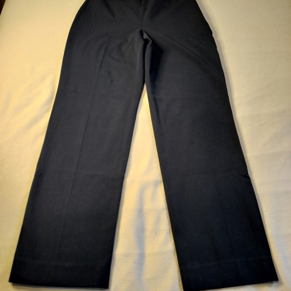 Talbots Black Heritage Trousers Women's, Stretch, Straight Leg, Dress Pants,Sz 4
